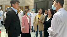 临夏现代职业学院  “访企拓岗促就业”专项活动——临夏现代职业学院副院长赴临夏市中和堂医院洽谈校企合作