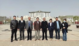 岷县职业中专师生来我院参观交流