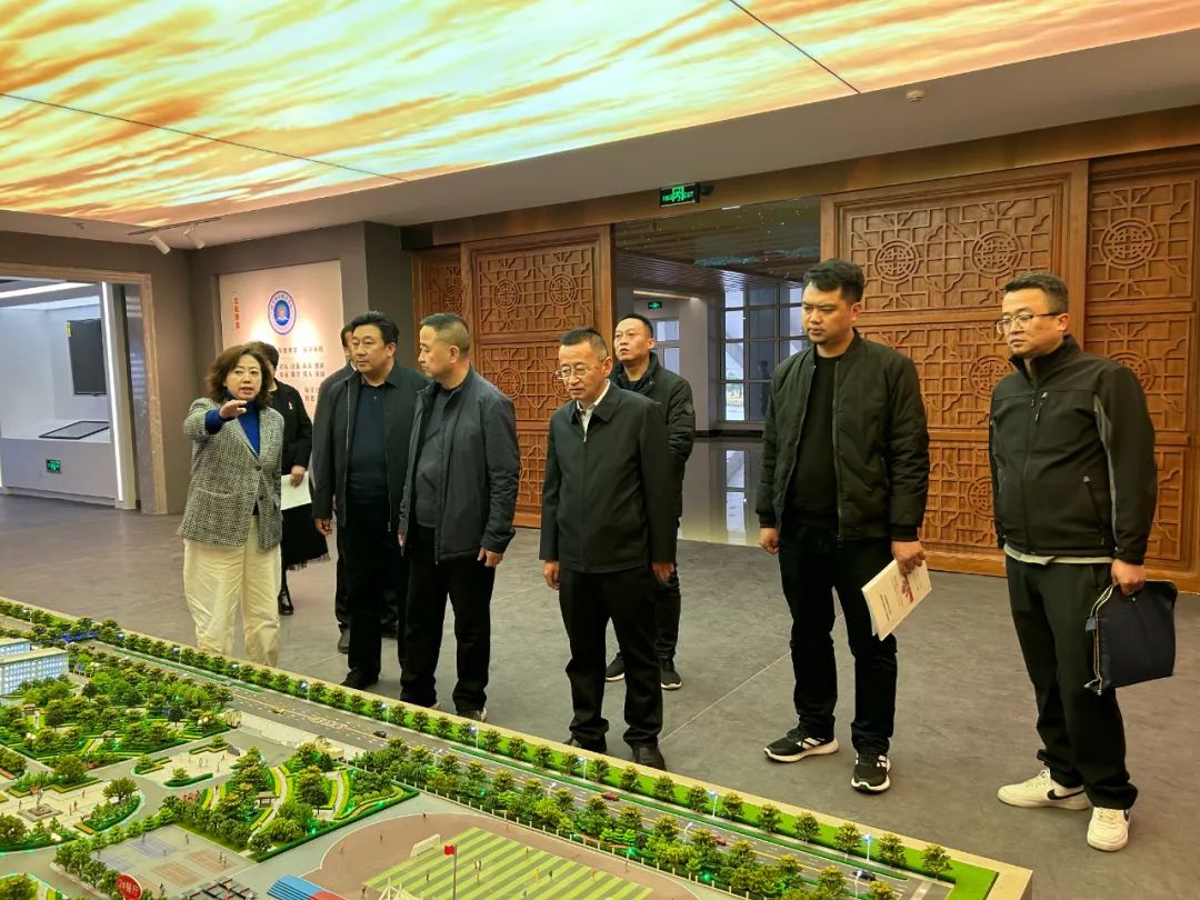 省民委赴我院实地评估考察第二批铸牢中华民族共同体意识培训基地候选单位准备工作
