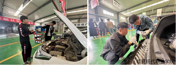 “三抓三促”进行时—机电工程系开展教职工车辆义检活动